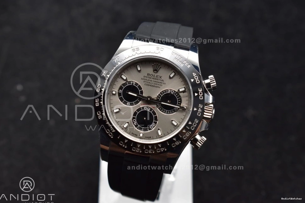 Strap FlexibleFit on Best DD Daytona VSF flex Oyster 904L Dial Steel 116519 Edition Gray 1:1 775 1021
